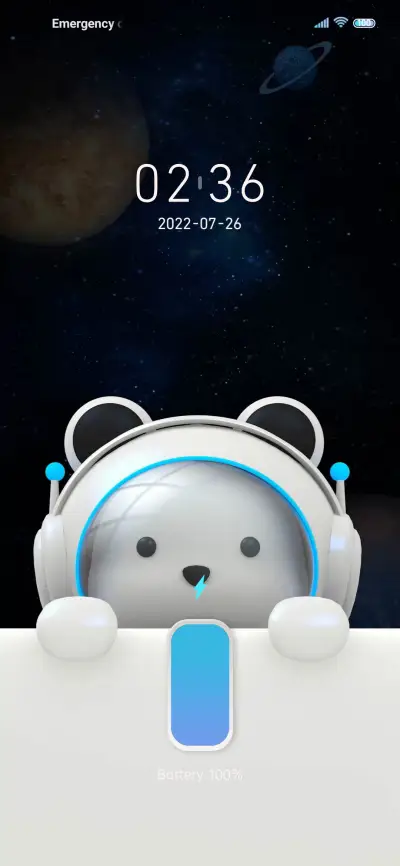 3D space bear - Screenshot 2