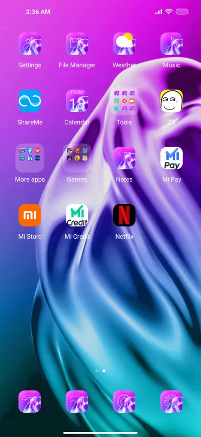 iOS Amoled - Screenshot 3