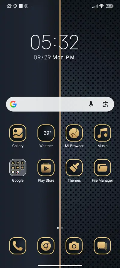 Gold Splits Navy - Screenshot 2