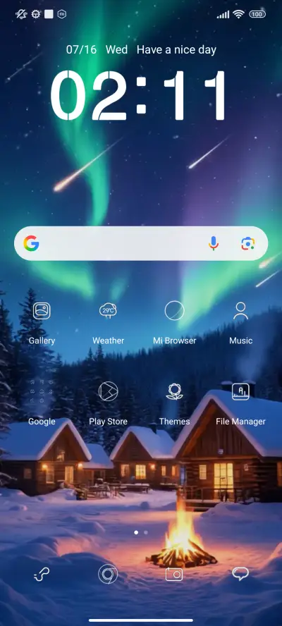 Aurora Night Sky - Screenshot 2