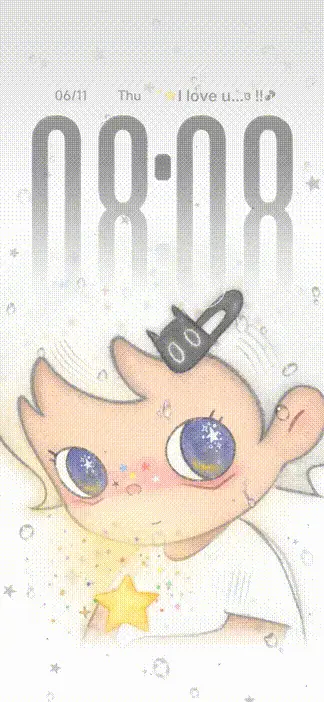 The stars wish THEME for Xiaomi MIUI HyperOS