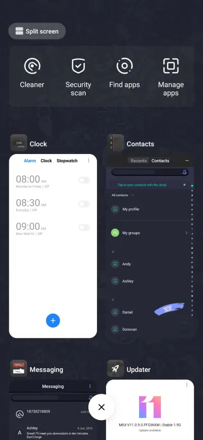 Dejavu Dark V11 - Screenshot 4