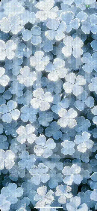 Blue Flower THEME for Xiaomi MIUI HyperOS