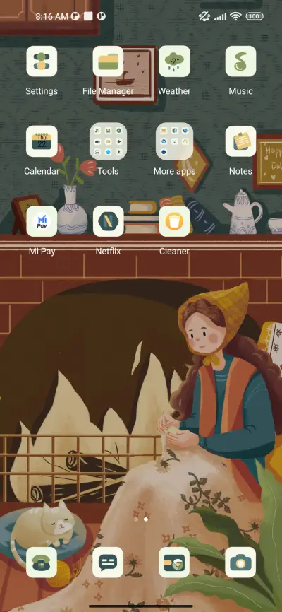 Warm fireplace - Screenshot 4