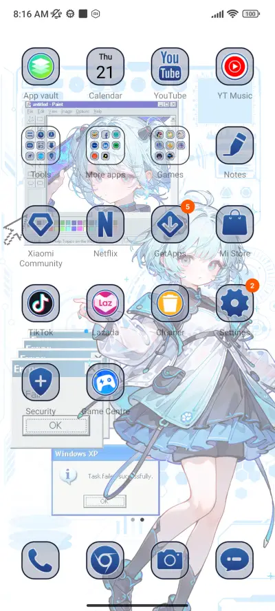 Glitchy Pix Maiden - Screenshot 3