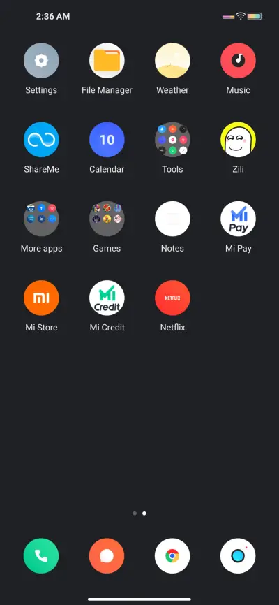 Black UI - Screenshot 3