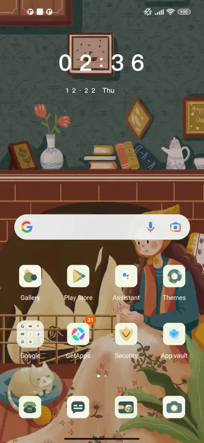 Warm fireplace - Screenshot 3