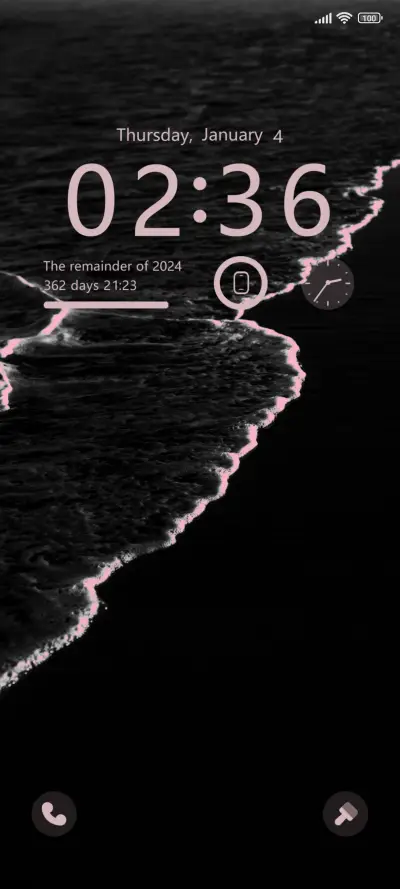 Tidal wave THEME for Xiaomi MIUI HyperOS