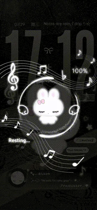 Rain Retro Pet