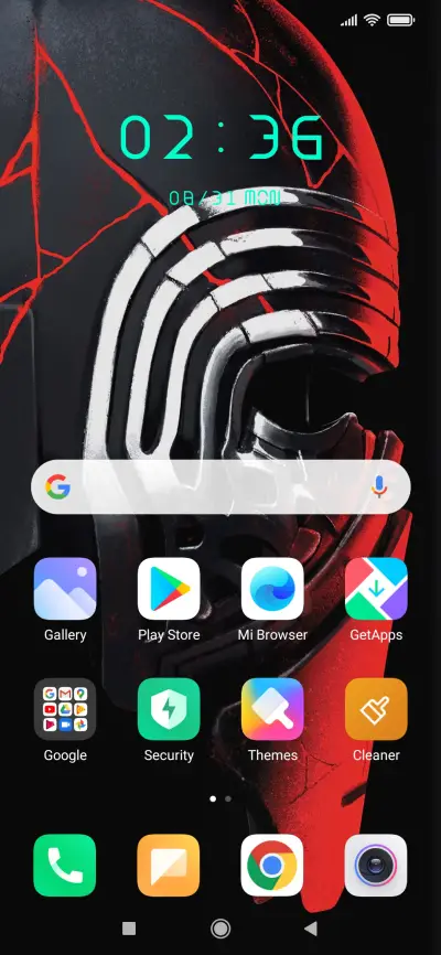 Dark Red THEME for Xiaomi MIUI HyperOS