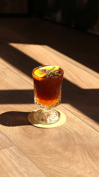 Coffee drinks vintage glass coffee