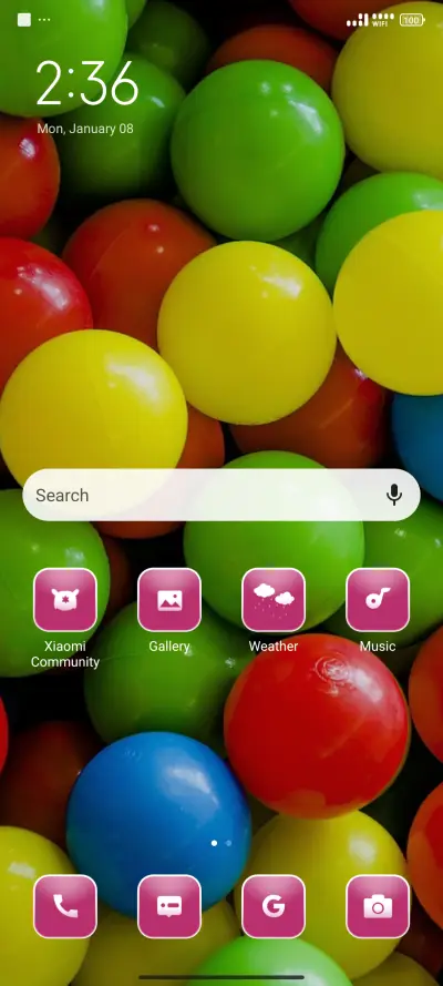 Colourful Balls - Screenshot 2