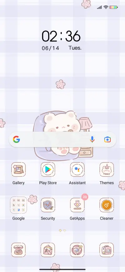 Purple rabbit bear - Screenshot 2