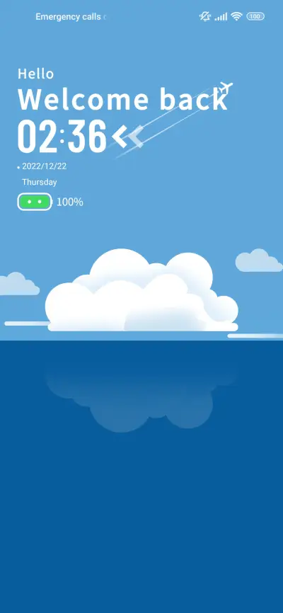 Blue sea of clouds - Screenshot 2