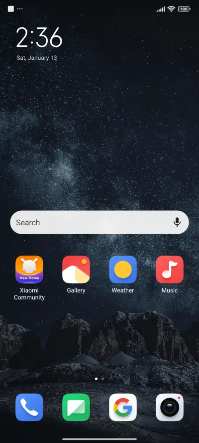 Night Sky - Screenshot 2