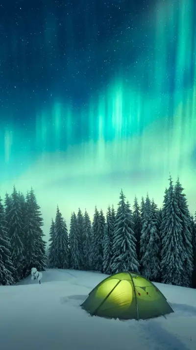 Aurora night sky - Screenshot 1