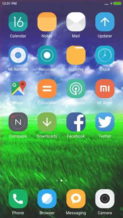 moon on grassland - Screenshot 3