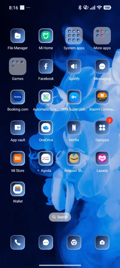 Abstract Blue - Screenshot 3