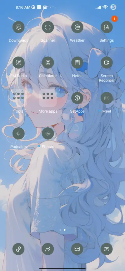 Cute Blue - Screenshot 3