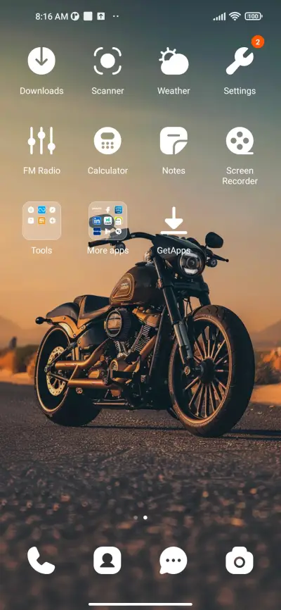 Sunset motorcycle - Screenshot 3