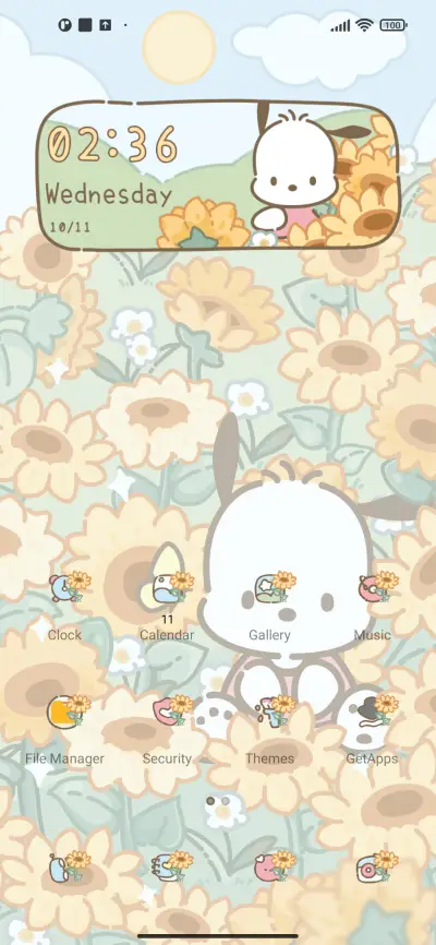 Pochacco sunflower - Screenshot 2