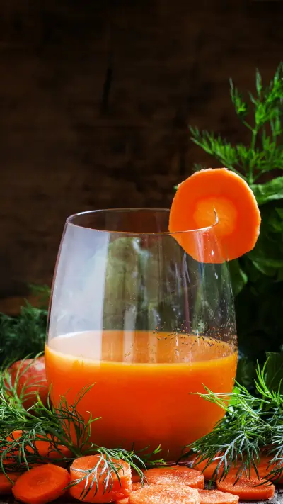 How old can a baby eat carrot juice 9