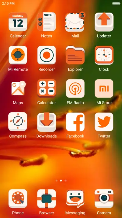 iOS Orange [In Designs] - Screenshot 3