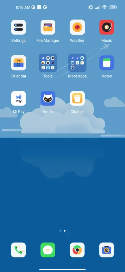 Blue sea of clouds - Screenshot 4