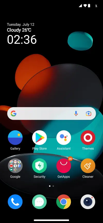 OxysOS 2.0 - Screenshot 2