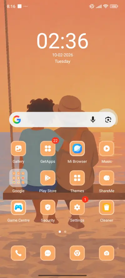 Beach Sunset - Screenshot 2