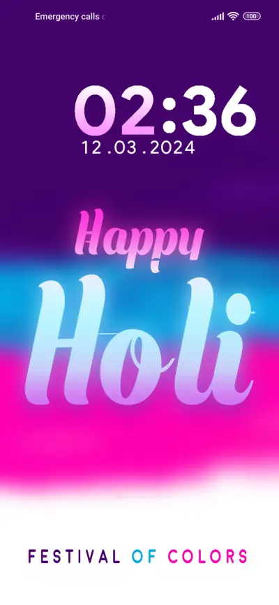 Holi decor