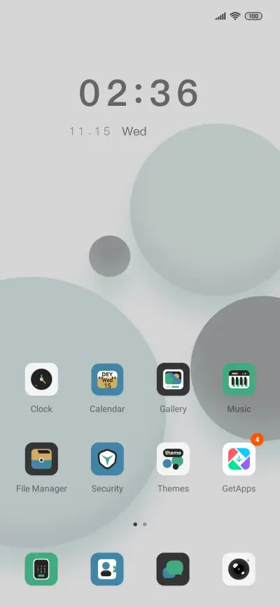 Cyan elegance - Screenshot 3