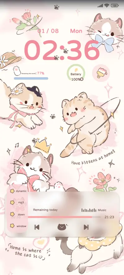 Spring Cure Cat - Screenshot 1