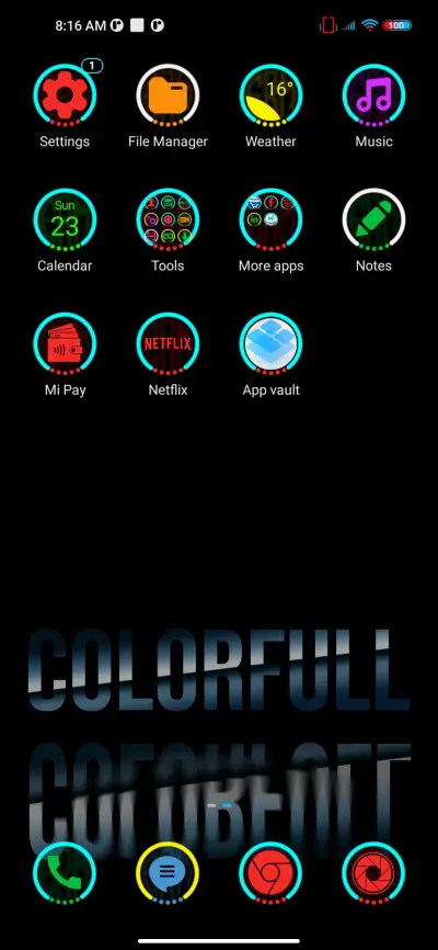ColorfullClock - Screenshot 4