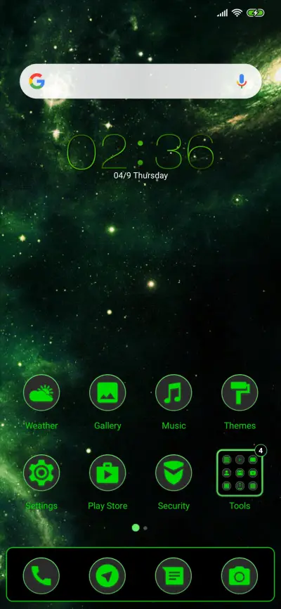 Green Neon Darkmod - Screenshot 2
