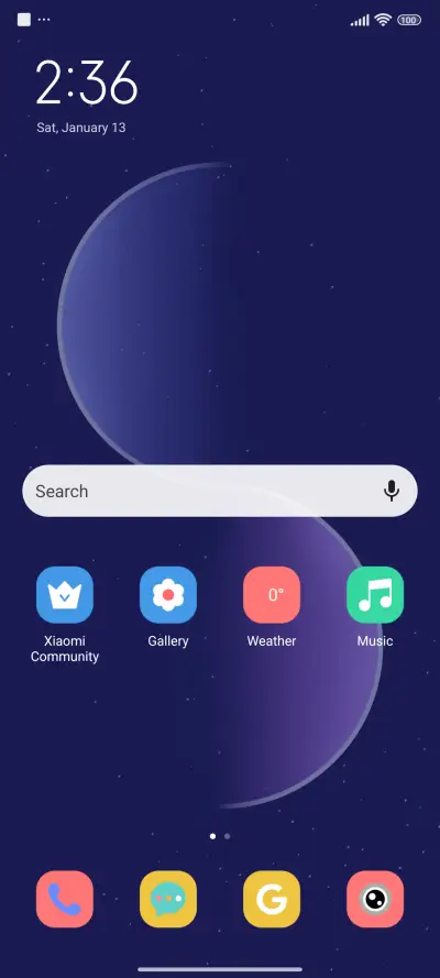 Blue Shadow Mirror - Screenshot 2