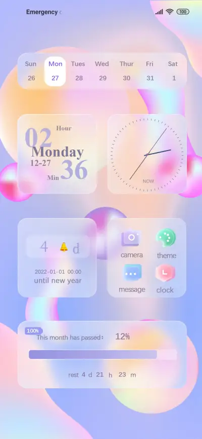 Glass frosted - Screenshot 1