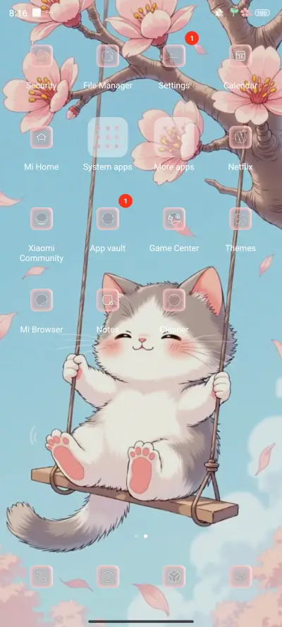 Kitten on swing - Screenshot 4
