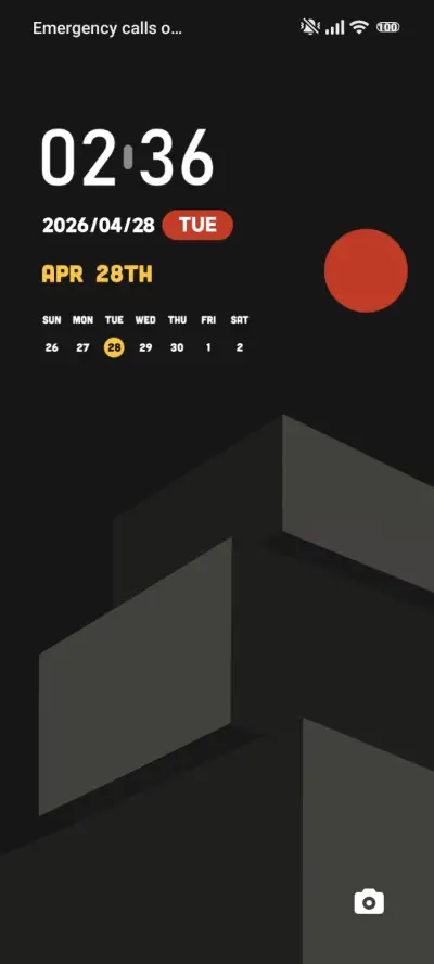 Dark Geometry THEME for Xiaomi MIUI HyperOS