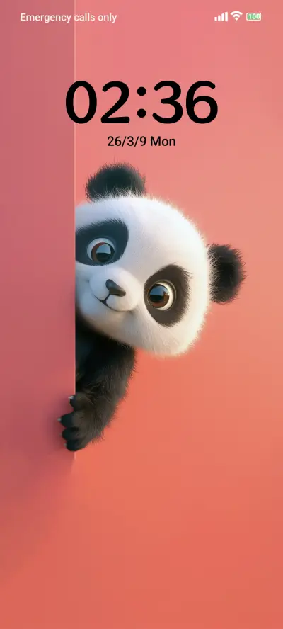 Little Panda THEME for Xiaomi MIUI HyperOS