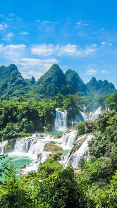 The six most beautiful waterfalls