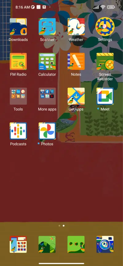 Birdsong home - Screenshot 3