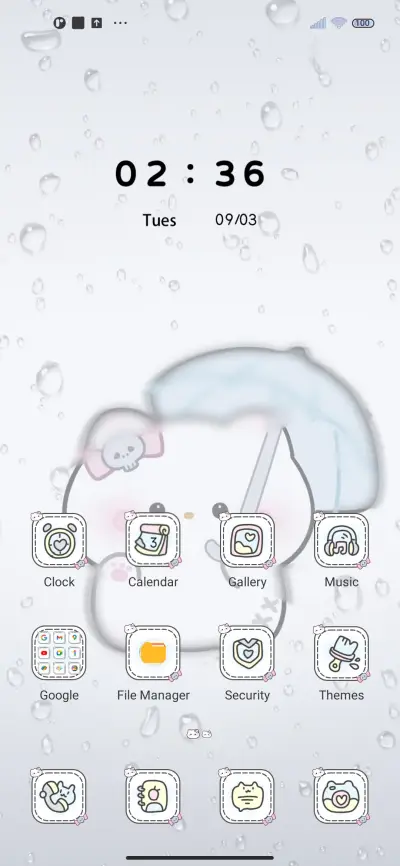 Umbrella cat - Screenshot 3