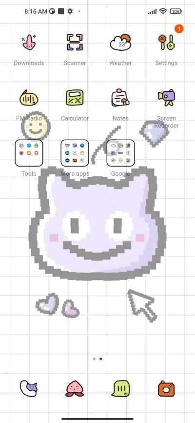 Pixel wind cute - Screenshot 3