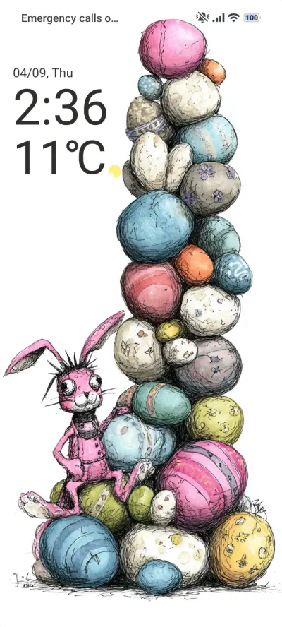 Bunny and eggs - Screenshot 1