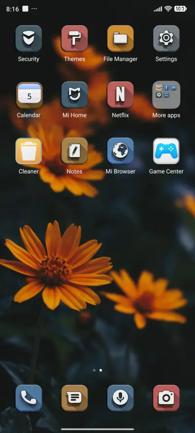 Orange flowers v15 - Screenshot 4