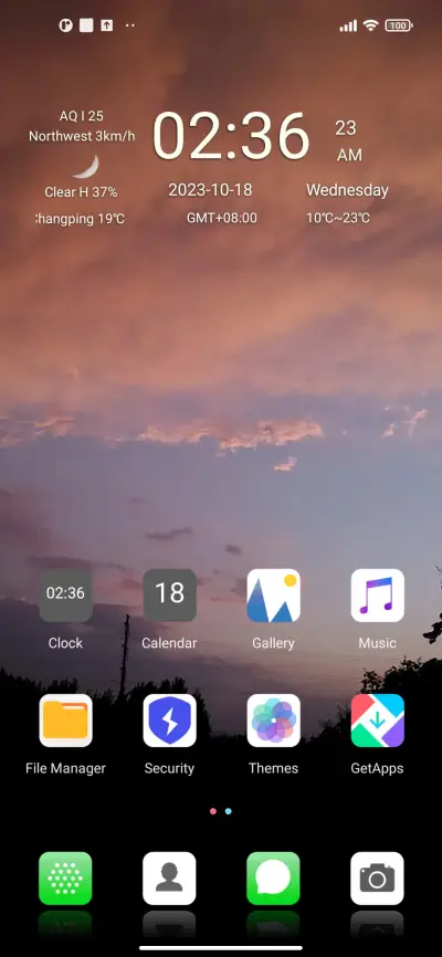 Sunset glow - Screenshot 2