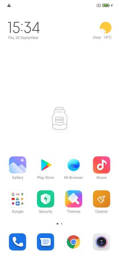 Simple milk bottle - Screenshot 2