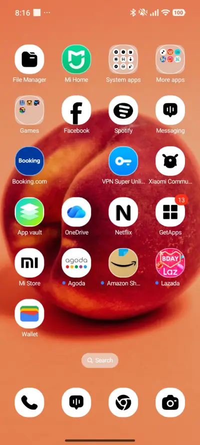 Red Minimal - Screenshot 3