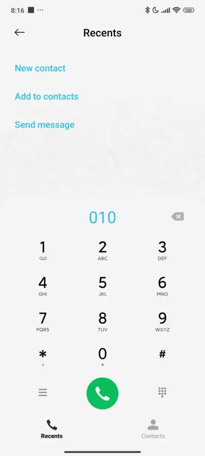 Blue White Widget - Screenshot 6